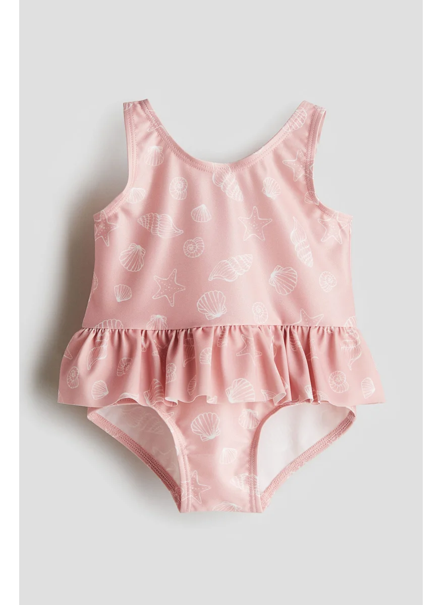اتش اند ام Patterned Swimsuit