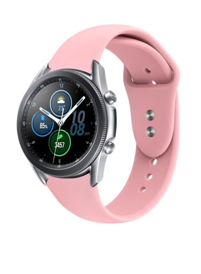 vesus Replacement Band For Samsung Galaxy Watch3 45mm Light Pink