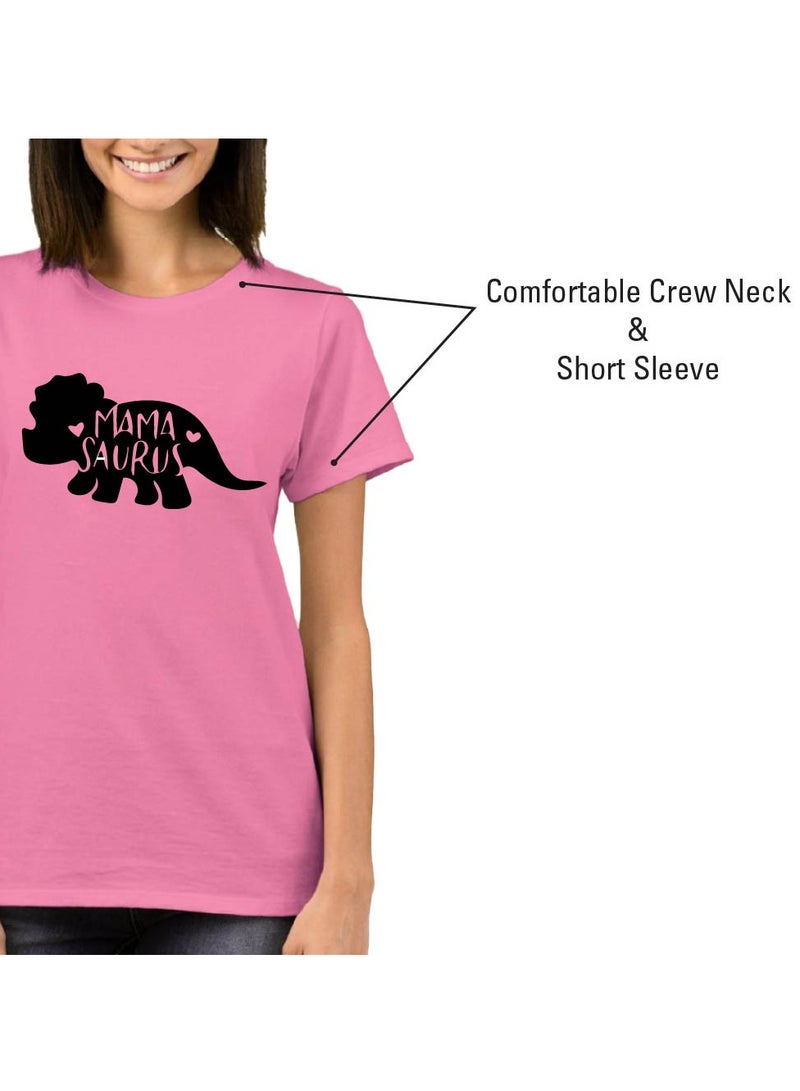 PRINTSHOP4ME Mother’s Day Mama Printed T-Shirt - T-Shirt Gift from Kid’s Daughter Son - Best Mother's Day Tshirt - Great Gift for Moms - Gift for Mother's Day - Image 5