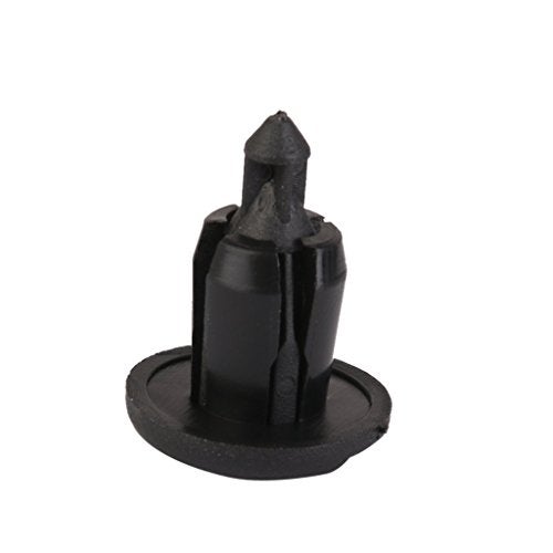 AutoRio Premium Silicone Sucker Fasteners 8 mm – Car Bumper/Fender/Door Trim Clips (Black) (30 Piece) - Image 3
