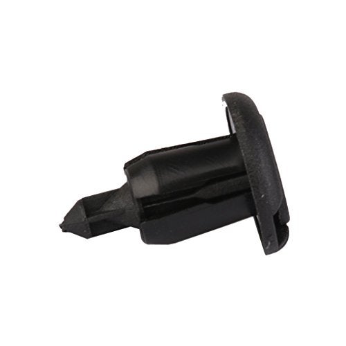 AutoRio Premium Silicone Sucker Fasteners 8 mm – Car Bumper/Fender/Door Trim Clips (Black) (30 Piece) - Image 2