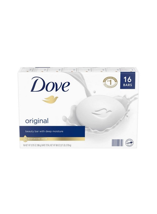 Dove Bar Soap Moisturizing 16 Bars, 4 Oz - Image 1