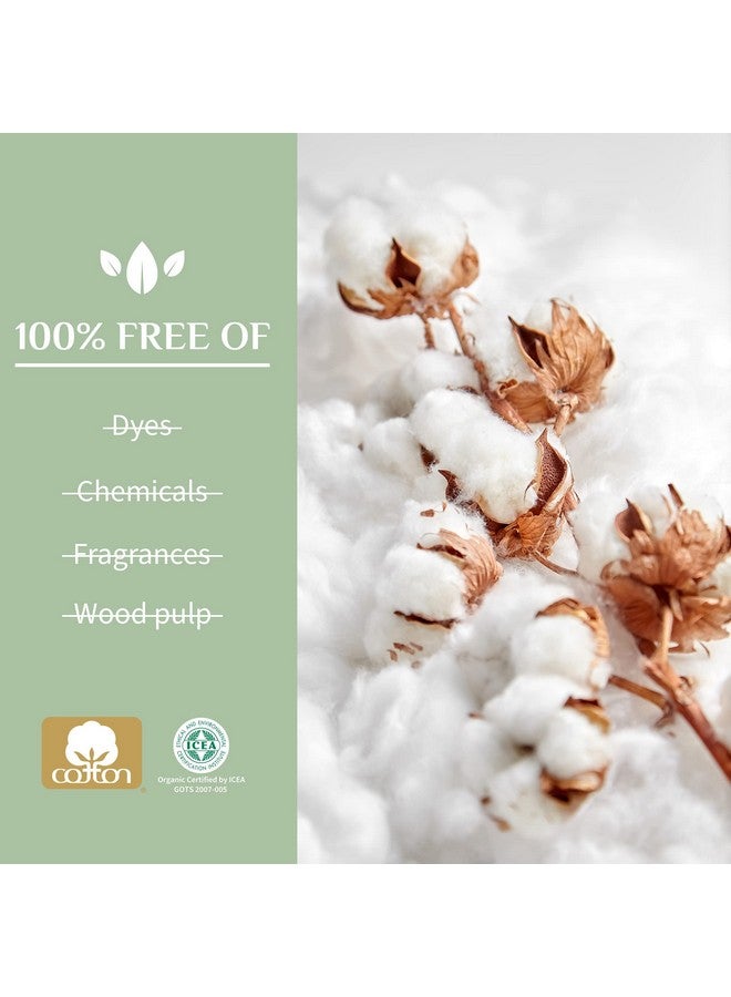 Organyc 100% Organic Cotton Balls for Sensitive Skin, 100 Count - Image 4