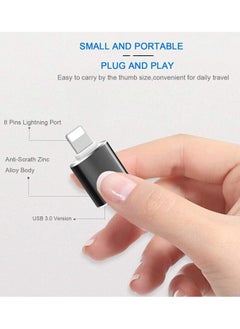 Generic Lightning Male to USB3.0 Female Adapter OTG Cable Portable USB Camera Adapter OTG Data Sync Cable Card Reader/Flash Drive/Mouse/MIDI Keyboard  - Image 2