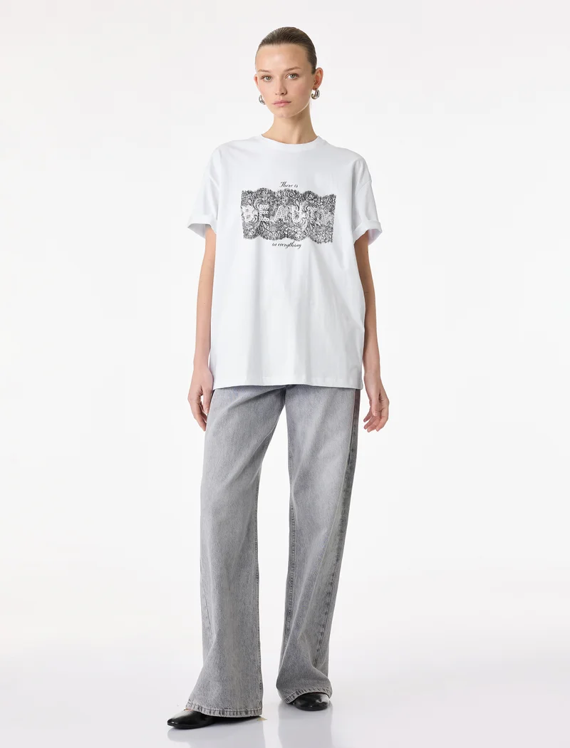 كوتون Printed T-Shirt