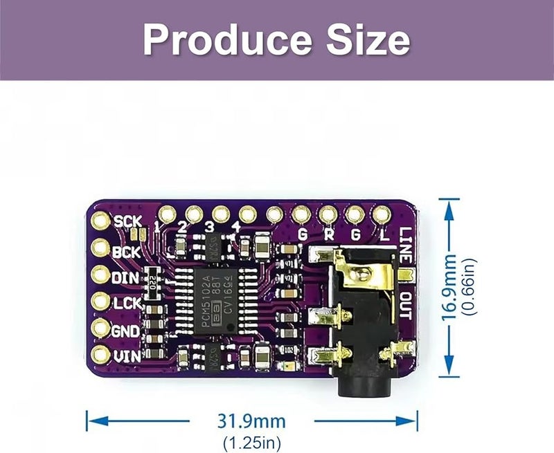 12 Style PCM5102 I2S Lossless Digital Audio Decoder Module Board For Raspberry Pi - Image 4
