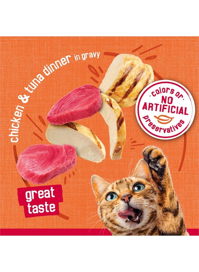 فريسكس طعام القطط من بورينا فريسكيز برايم فيليه، دجاج وتونة، مع مرق رطب - عبوة من ٢٤ علبة، ٥.٥ أونصة - Image 5