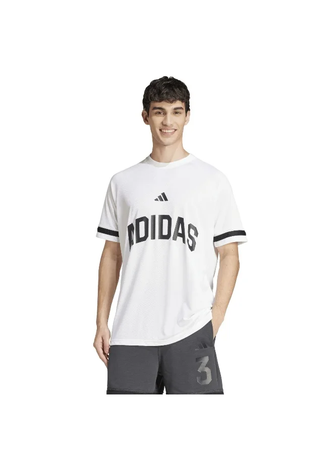 اديداس adidas seasonal essentials us sport men t-shirt