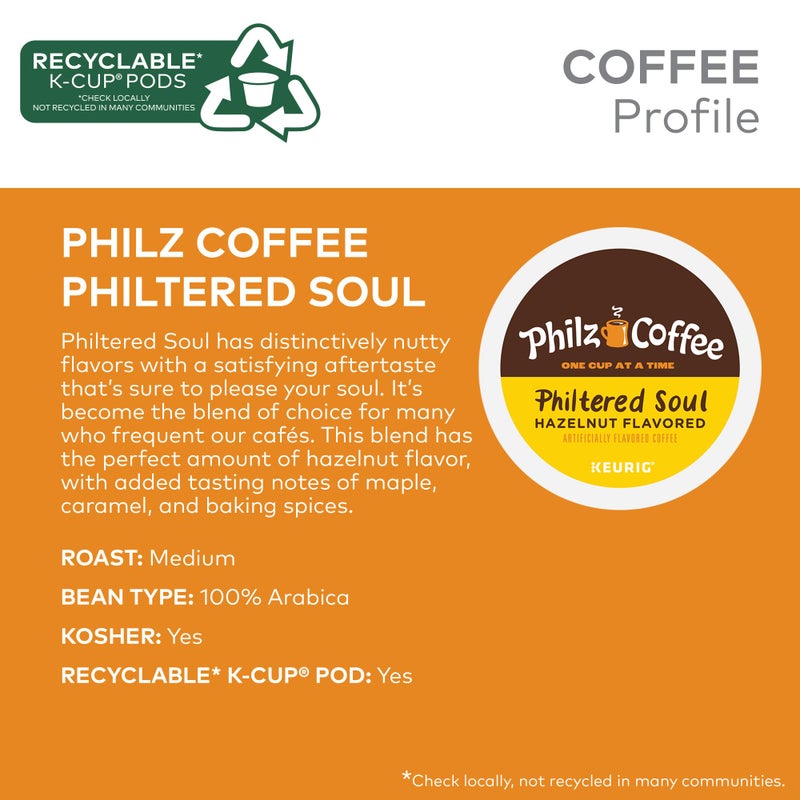 قهوة فيلز فلترد سول كيب® بود قهوة، كبسولات قهوة فردية من كيريج® كيب®، قهوة محمصة متوسطة، 20 حبة - Image 3