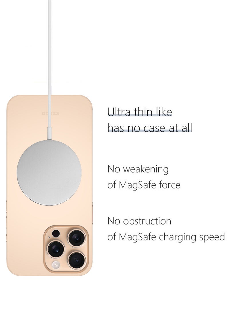 KZDOO ( لجهاز آيفون 16 برو ماكس ) غلاف كفر سلسلة إير سكين غلاف خلفي متين وقوي ورقيق لحماية من السقوط - Image 4