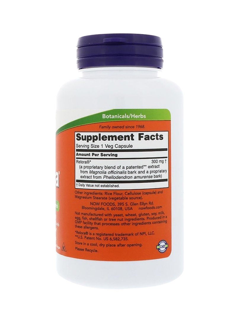 Now Foods Relora Stress And Appetite Control Dietary Supplement - Image 2