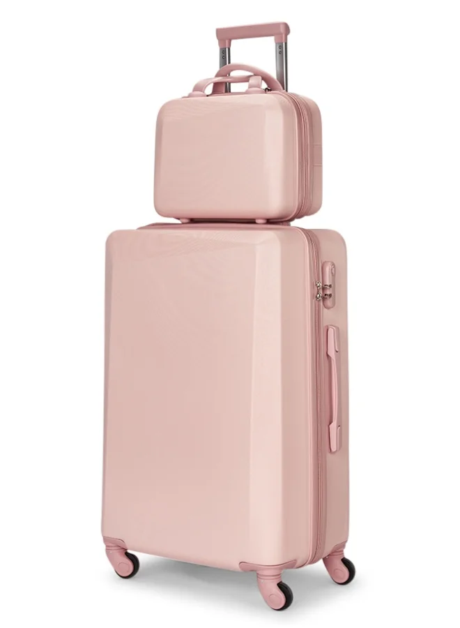 LIMRA Luggage set 4 pieces travel Bags with a distinctive design from limra Pink