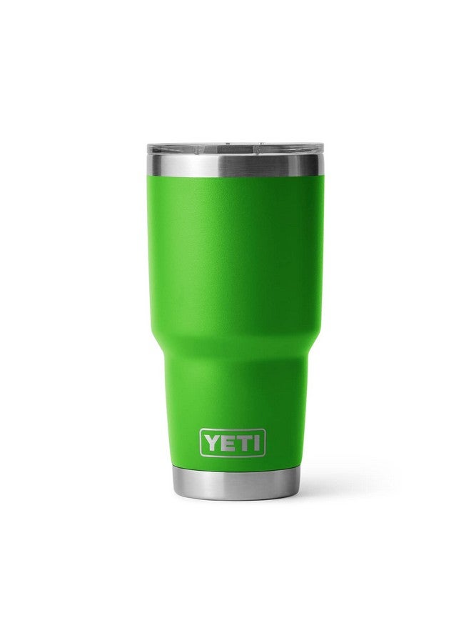 YETI Rambler 30 oz Tumbler, Stainless Steel, Vacuum Insulated with MagSlider Lid, Canopy Green - Image 3