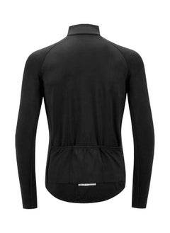 NIBEMINENT Men Cycling Jersey Set Bike Clothing Long Sleeve Thermal Fleece Winter Jacket and 3D Padded Bib Pants Tights XL 35*5*25cm  - Image 4