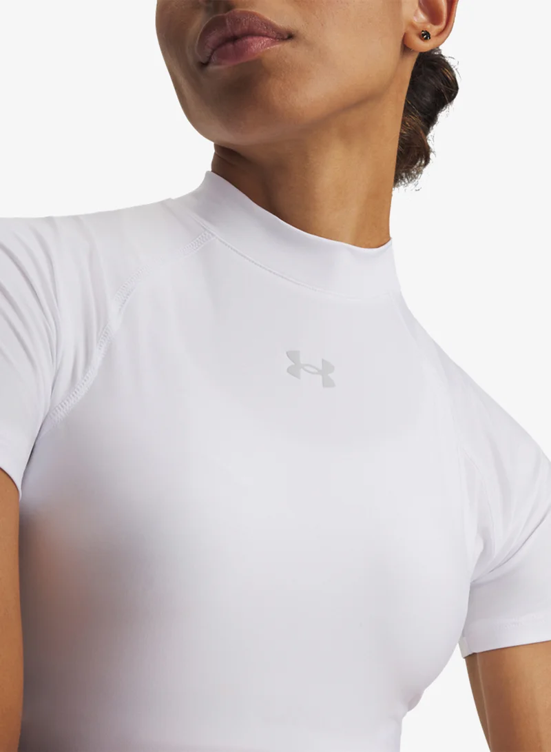 UNDER ARMOUR  Cropped Mock Neck Top for Women | Best Price UAE