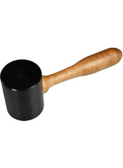 Artist Wooden Handle Plastic Black Mallet Leather Hand Tool Hammer  - Image 4