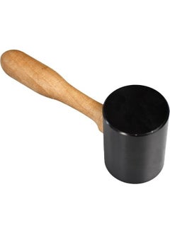 Artist Wooden Handle Plastic Black Mallet Leather Hand Tool Hammer  - Image 5