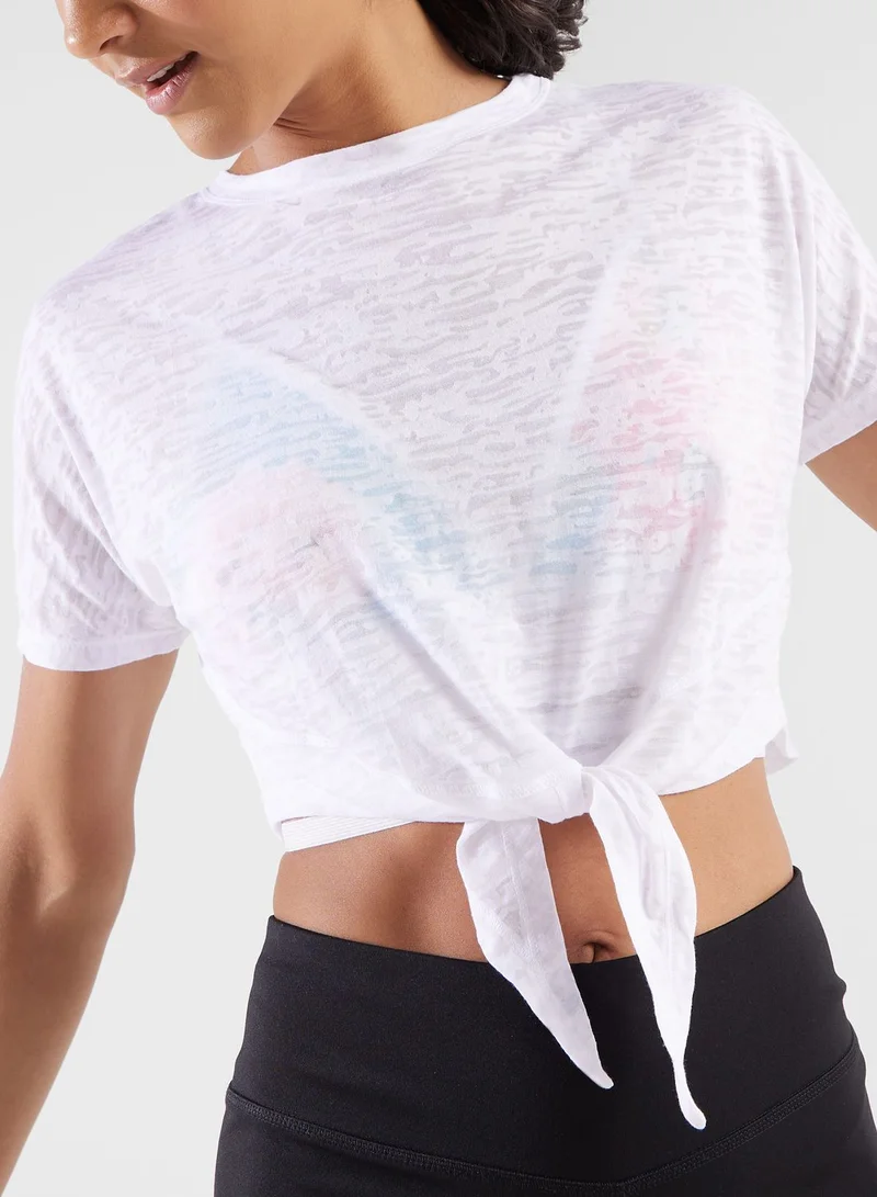 FRWD Tie Knot Detail T-Shirt