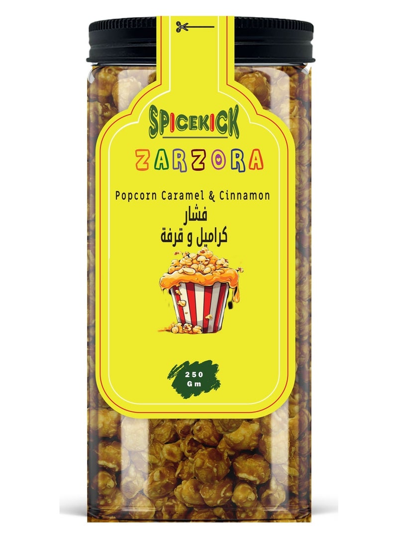 Spicekick Zaraora popcorn with caramel and cinnamon 250 grams from (SPICEKICK) 