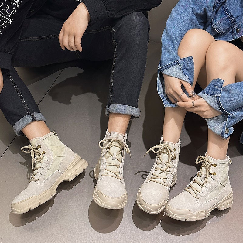 Canvas Low Top Sneakers for Couples - Image 3