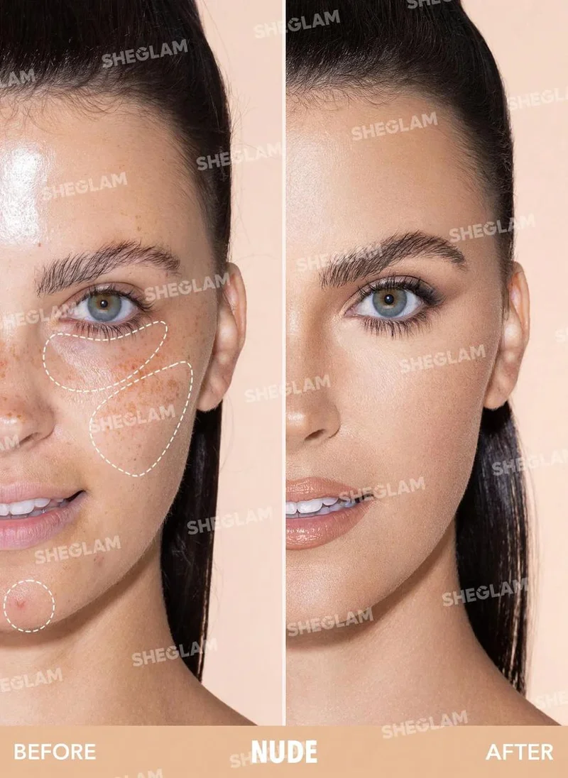 شيجلام Like Magic 12Hr Full Coverage Concealer-Nude