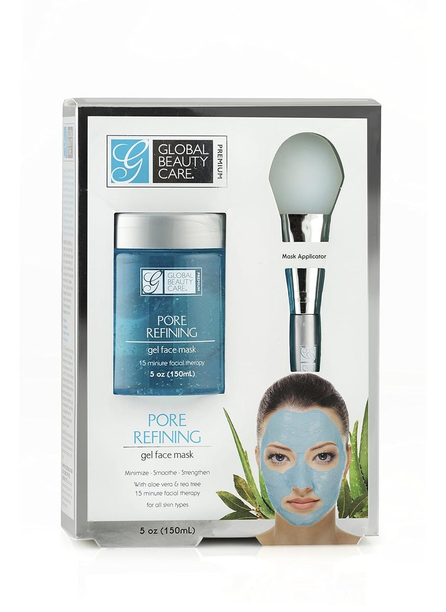 Global Beauty Care - Aqua: Gel Face Mask with Applicator - Image 1