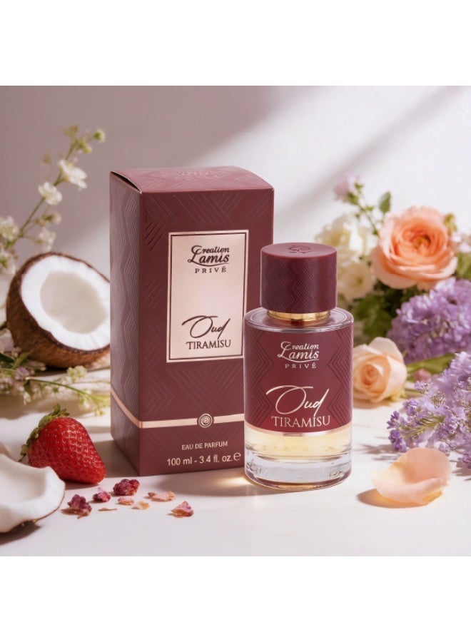 Creation Lamis Privé Oud Tiramisu Eau de Parfum Unisex 100ml - Image 2