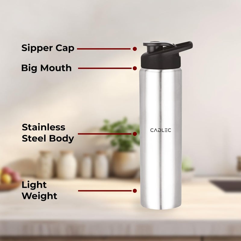 CADLEC 1.5L Electric Kettle & Stainless Steel Water Bottle Combo | Automatic Cut-Off | Multi-Use for Instant Noodles, Tea & Coffee, 2 Years Warranty | Kettle Combo Offer - Image 2