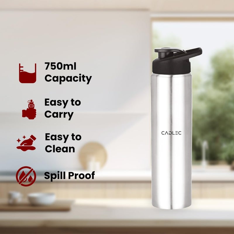 CADLEC 1.5L Electric Kettle & Stainless Steel Water Bottle Combo | Automatic Cut-Off | Multi-Use for Instant Noodles, Tea & Coffee, 2 Years Warranty | Kettle Combo Offer - Image 5
