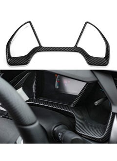 Generic for 10th Gen Civic Dash Board Instrument Panel Dial Dashboard Trim Cover, Frame ABS Carbon Fiber Style Decal Interior Moulding Accessories Honda 2020 2019 2018 2017 2016  - Image 1