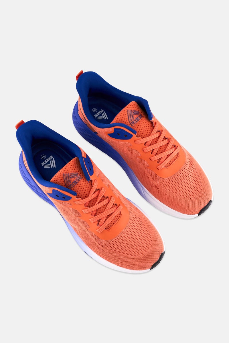 RBX Men Lace Up Outdoor Shoes, Orange - Image 4
