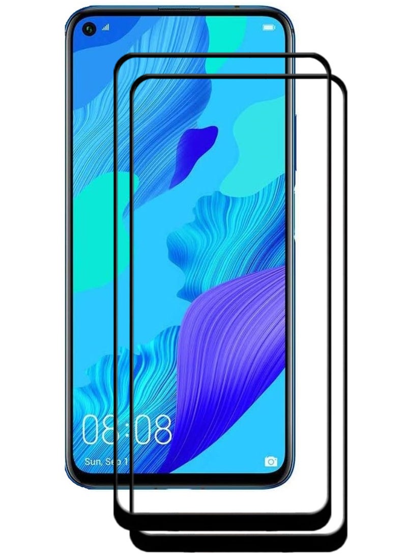 ACLIX 2 Pieces Antistatic ESD Dustproof Premium Quality High Definition Tempered Glass Screen Protector Designed For Huawei nova 5T - Image 1
