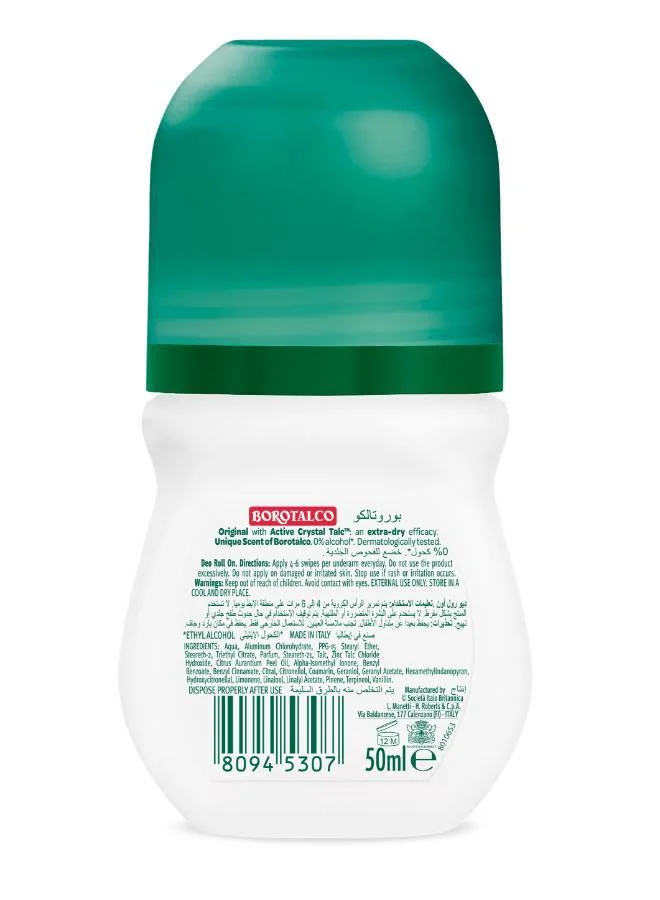 Namshi Borotalco Deodorant Original Roll On