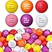 Aoriher 36 Pcs Motivational Stress Balls Colorful Stress Balls Bulk Quotes Inspirational Funny Foam Toys Hand Exercise Gifts for Office Small Toys for Motivating SupplyVivid Color - Image 2