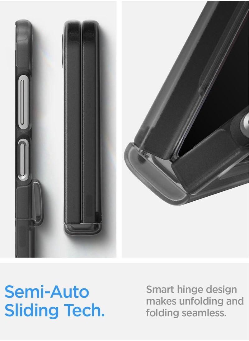 Spigen Ultra Hybrid Pro Samsung Galaxy Flip 6 Case Cover with Hinge Protection (2024) - Frost Gray  - Image 5