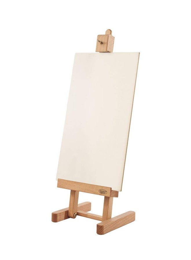 Mabef M/16 Table Easel,Oiled Beech-Wood Miniature Desktop Easel with Adjustable Canvas Height & Angle - Lightweight 0.4 kg/Max Load 0.5 kg - Made in Italy - Image 3
