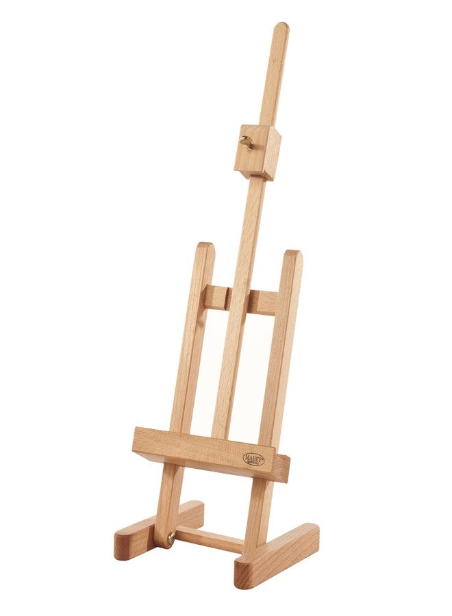 Mabef M/16 Table Easel,Oiled Beech-Wood Miniature Desktop Easel with Adjustable Canvas Height & Angle - Lightweight 0.4 kg/Max Load 0.5 kg - Made in Italy - Image 4