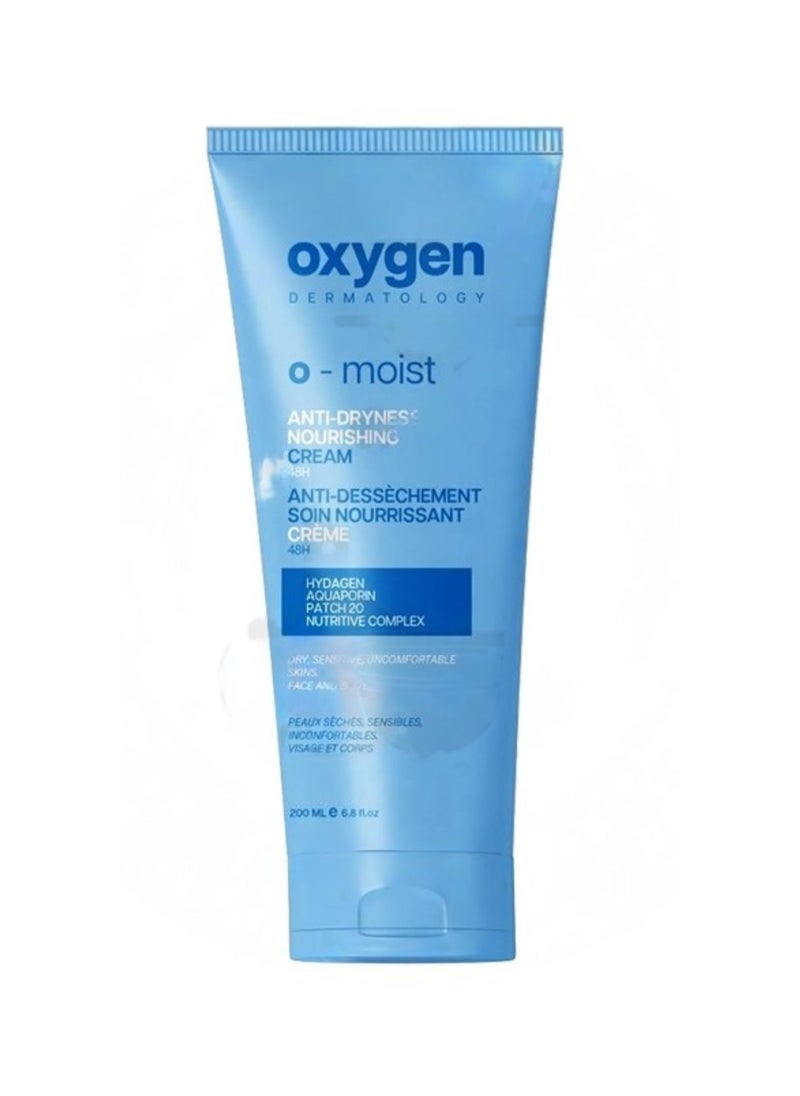 OXYGEN Oxygen O-Moist Anti Dryness Nourishing Cream 200 Ml 
