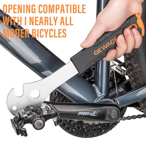 GEWAGE Bike Bicycle Pedal Wrench - Bicycle Pedal Removal Tool With Extra Long Handle-Pedal Spanner Double Wrench For Mountain Road Bike - Image 5