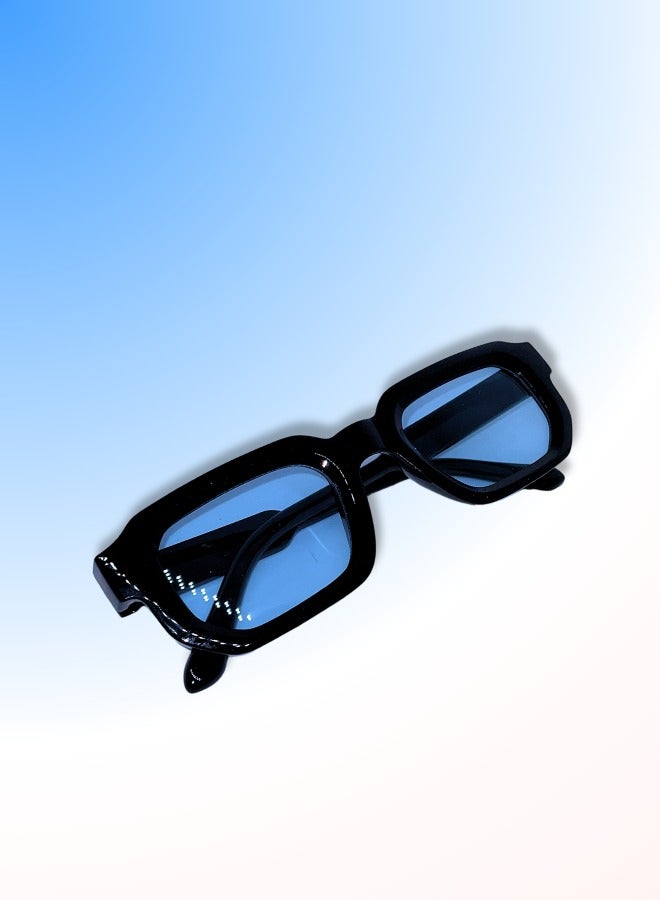 نظارات شمسية بإطار أسود نظارات شمسية مستطيلة نظارات بعدسات سماوية نظارات للجنسين نظارات شمسية للصيد نظارات للحفلات نظارات للسفر نظارات للمشي في الهواء الطلق نظارات شمسية بإطار أسود وعدسات سماوية مستطيلة نظارات شمسية أنيقة للجنسين للصيد والحفلات نظارات شمسية متعددة الاستخدامات للسفر والعطلات والأنشطة الخارجية نظارات شمسية بإطار أسود وعدسات سماوية زاهية نظارات شمسية عصرية للرجال والنساء - Image 1