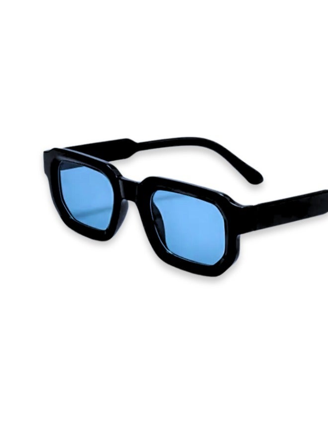 نظارات شمسية بإطار أسود نظارات شمسية مستطيلة نظارات بعدسات سماوية نظارات للجنسين نظارات شمسية للصيد نظارات للحفلات نظارات للسفر نظارات للمشي في الهواء الطلق نظارات شمسية بإطار أسود وعدسات سماوية مستطيلة نظارات شمسية أنيقة للجنسين للصيد والحفلات نظارات شمسية متعددة الاستخدامات للسفر والعطلات والأنشطة الخارجية نظارات شمسية بإطار أسود وعدسات سماوية زاهية نظارات شمسية عصرية للرجال والنساء - Image 2