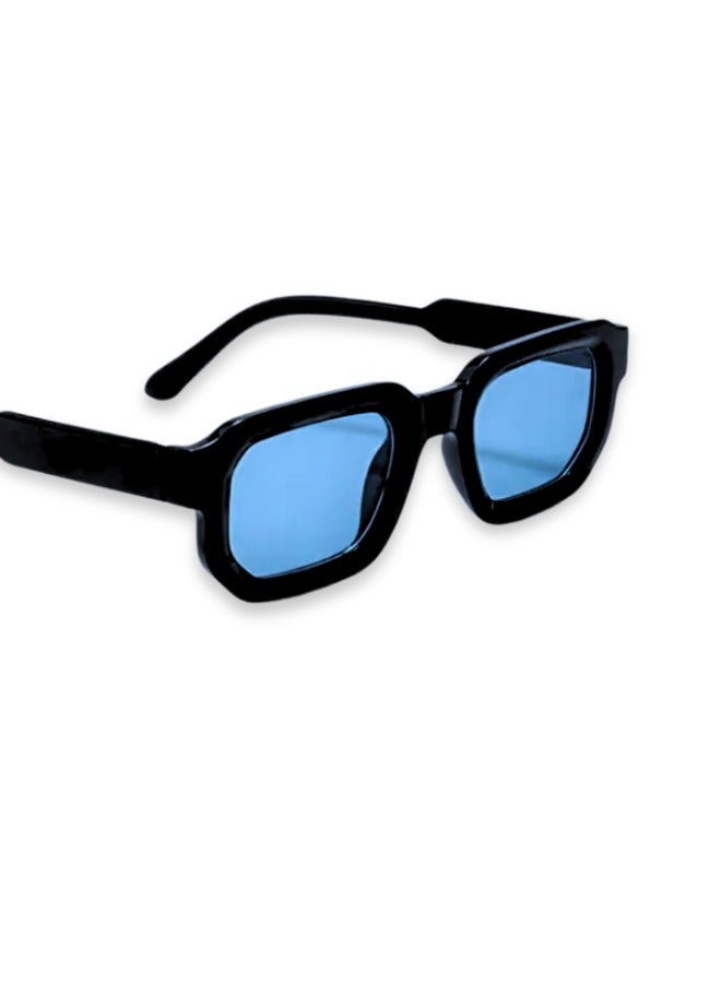 نظارات شمسية بإطار أسود نظارات شمسية مستطيلة نظارات بعدسات سماوية نظارات للجنسين نظارات شمسية للصيد نظارات للحفلات نظارات للسفر نظارات للمشي في الهواء الطلق نظارات شمسية بإطار أسود وعدسات سماوية مستطيلة نظارات شمسية أنيقة للجنسين للصيد والحفلات نظارات شمسية متعددة الاستخدامات للسفر والعطلات والأنشطة الخارجية نظارات شمسية بإطار أسود وعدسات سماوية زاهية نظارات شمسية عصرية للرجال والنساء - Image 3