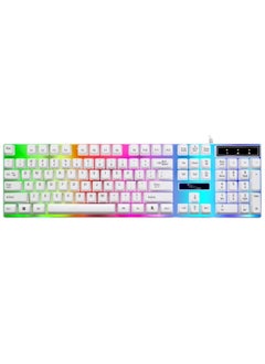Huitich G21 Wired Gaming Keyboard – Mechanical Feel, RGB Backlit USB Plug & Play  - Image 3