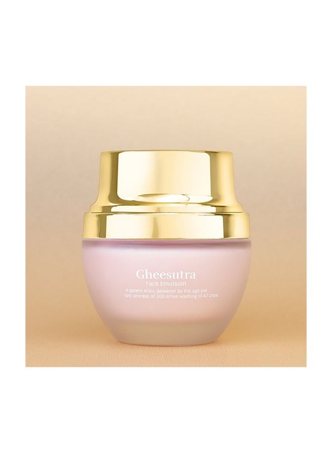 Shankara Gheesutrā Ayurvedic Face Emulsion 30ml | Lightweight Hydrating Cream for Radiant & Glowing Skin - Image 2