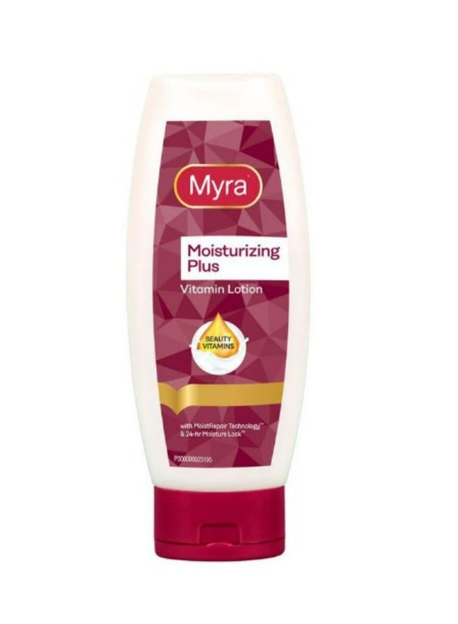 Myra Vitamin Lotion Moisturizing Plus 200ml - Image 3