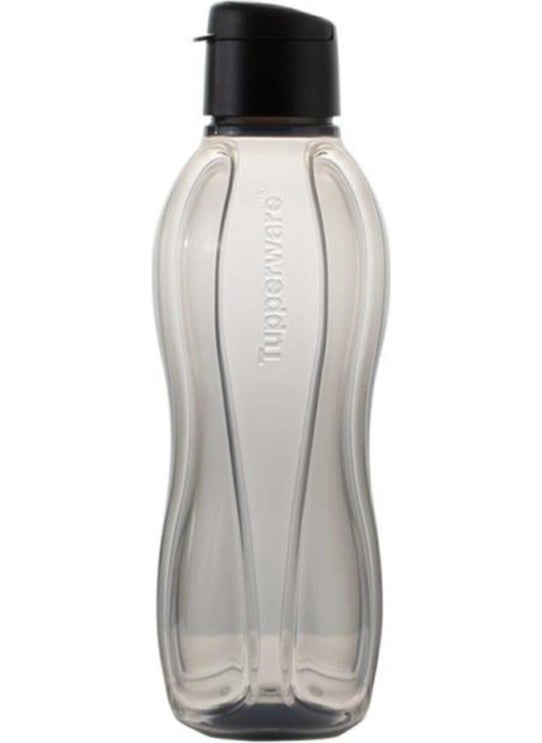 Tupperware Eco Bottle 1 Lt Black Practical Cap 