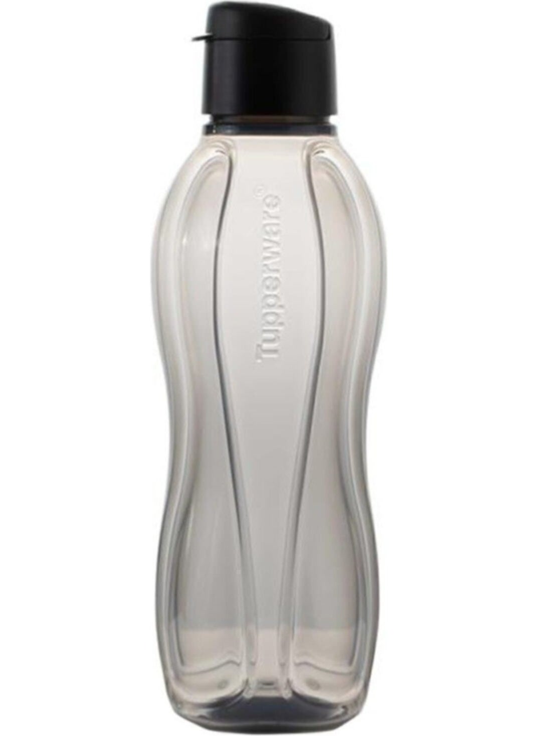 Tupperware Eco Bottle 1 Lt Black Practical Cap 