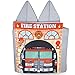 Couch Swag Play Panel for Childrens Foam Sofa Kids Couch Firehouse - Image 3