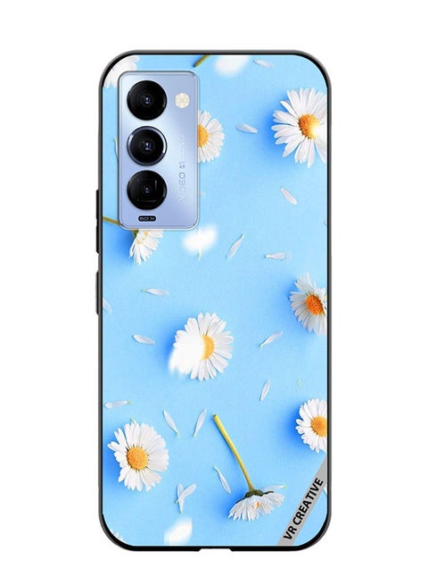 Protective Case Cover For Tecno Camon 18/18 P Flower Design Multicolour