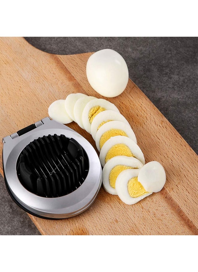 Egg Cutter Slicer With 3 Slicing Styles Wollgord